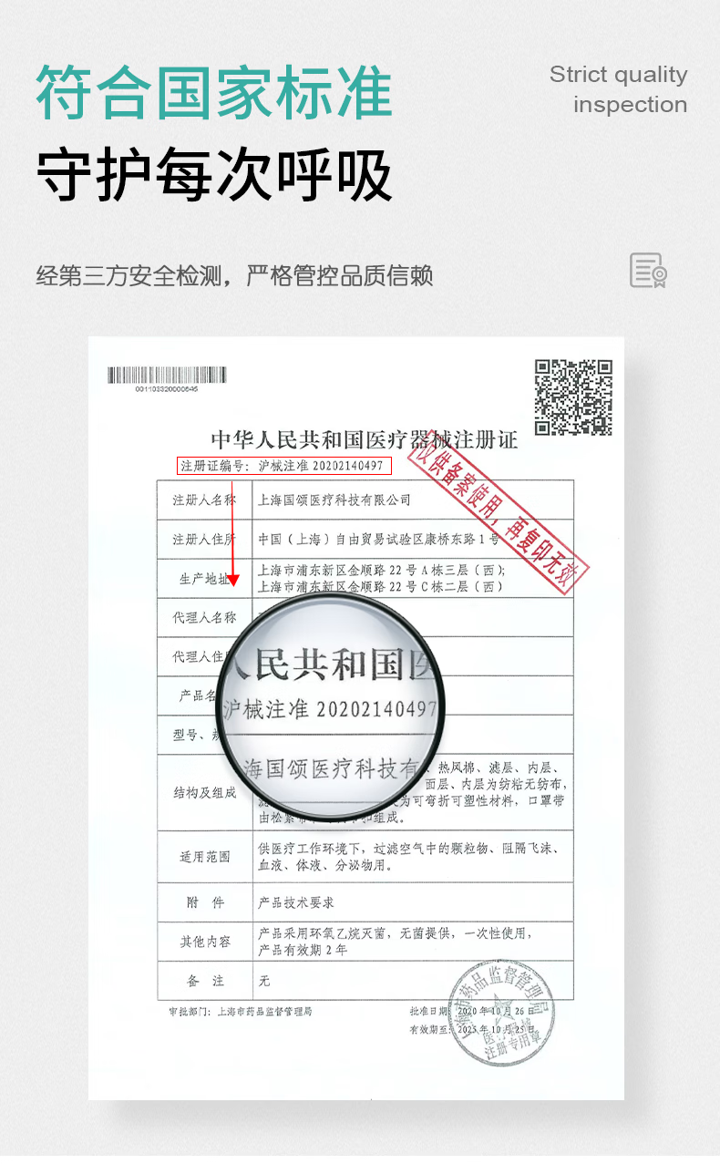 塞莫詩(shī)FMN9501折疊耳帶式醫(yī)用防護(hù)口罩圖片9