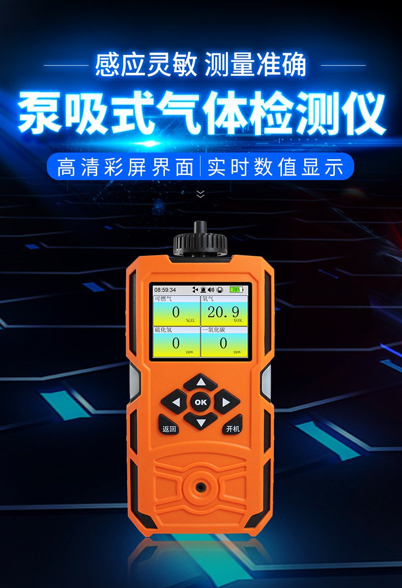 愛德克斯X-4(BX)泵吸多氣體檢測儀1.jpg