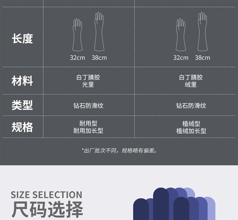 雪蓮11032丁腈乳膠食品級防滑鉆石紋手套14.jpg